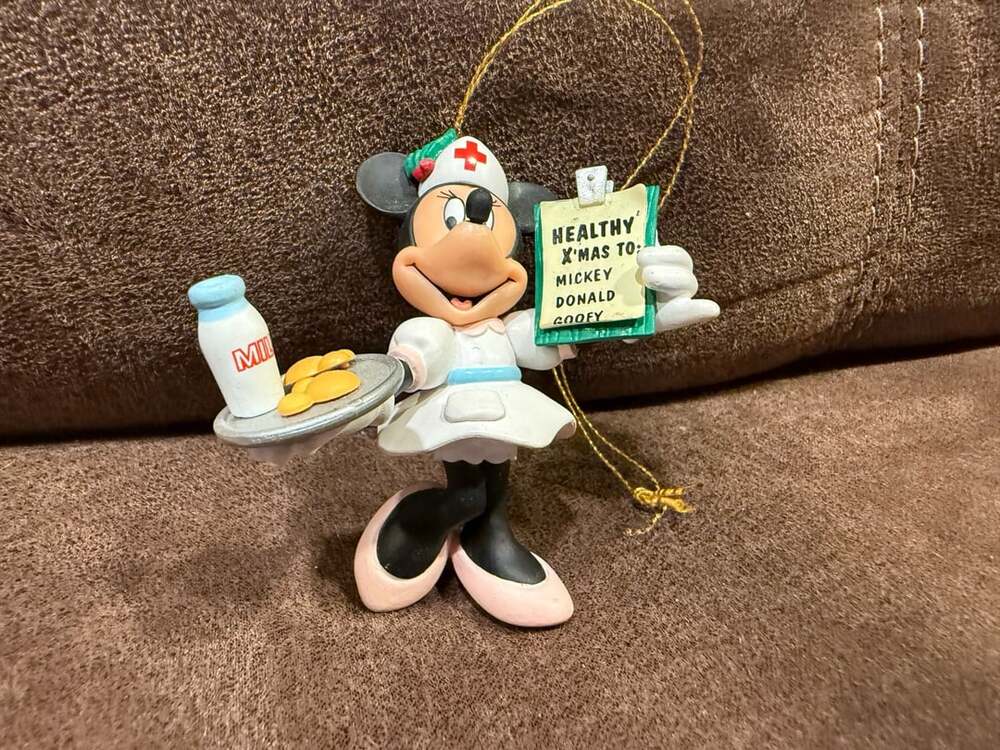 Disney Minnie Mouse Nurse Christmas Ornament